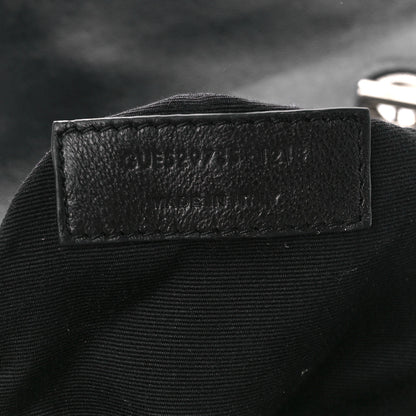 Saint Laurent Calfskin Y Quilted Monogram Medium Loulou Satchel Black 8 of 12