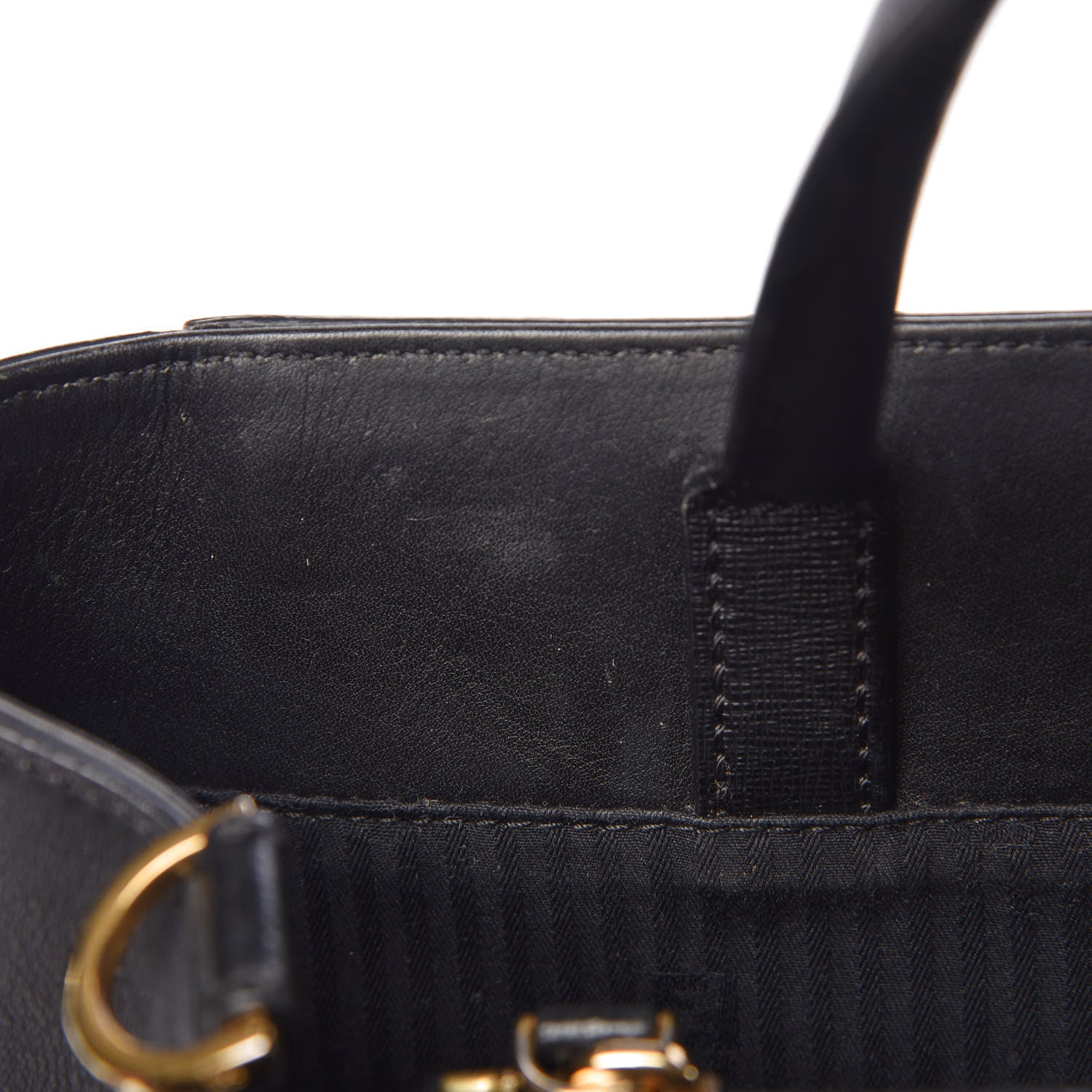 Fendi Vitello Elite Regular 2Jours Tote Black 15 of 18