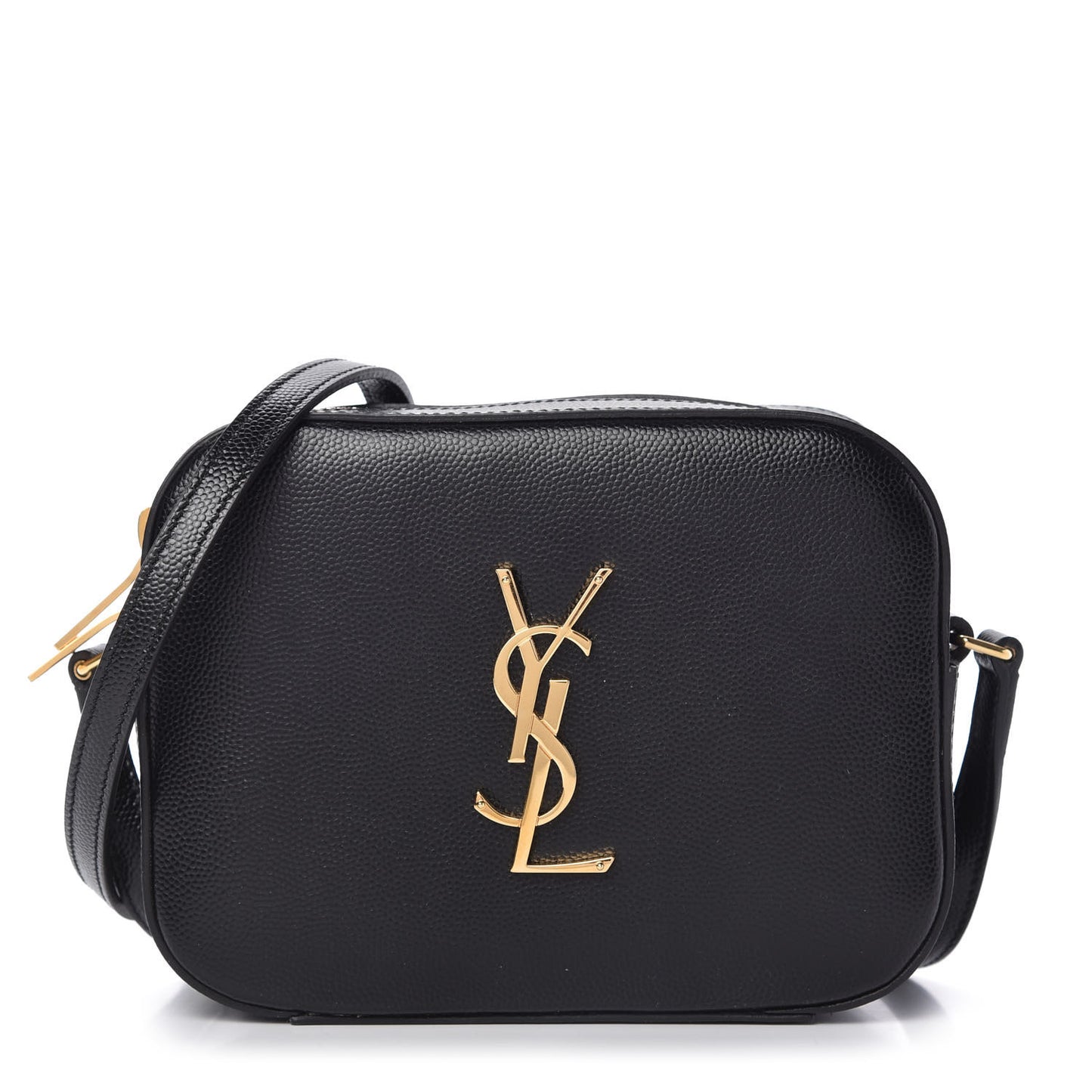 Grain De Poudre Small Classic Monogram Camera Bag Black