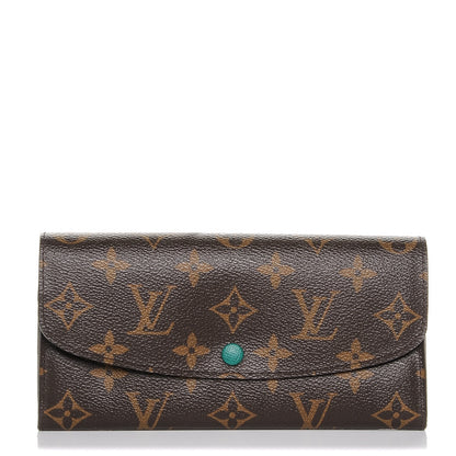 Louis Vuitton Monogram Emilie Wallet Vert 1 of 6
