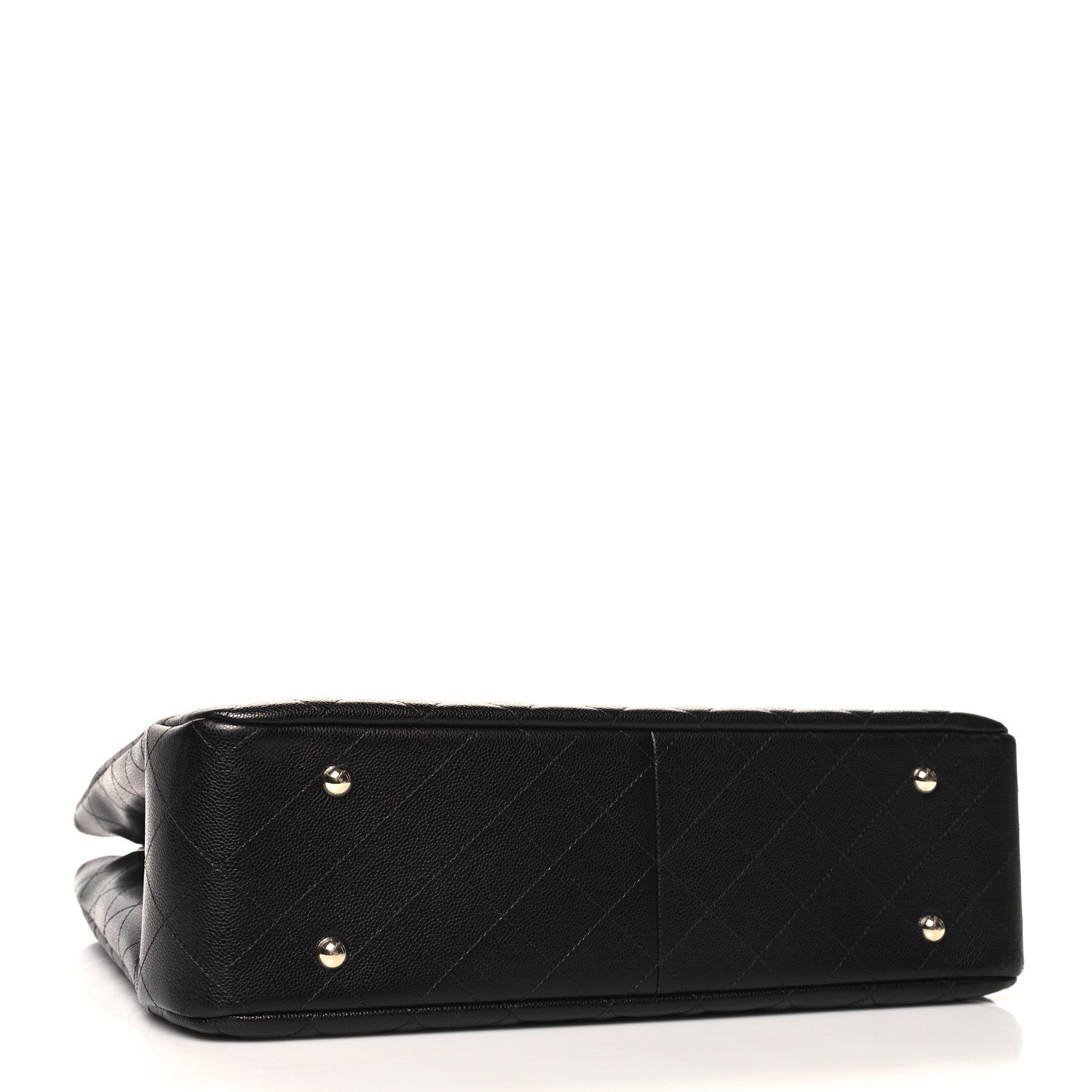 Chanel Caviar Quilted Large Shopping Tote Black 4 of 10