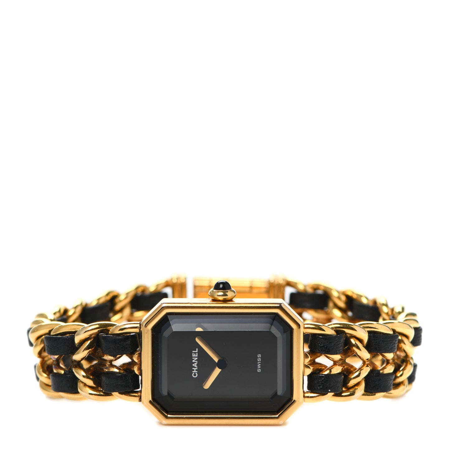 Stainless Steel Lambskin 20mm Chain Premiere Quartz Watch Gold M