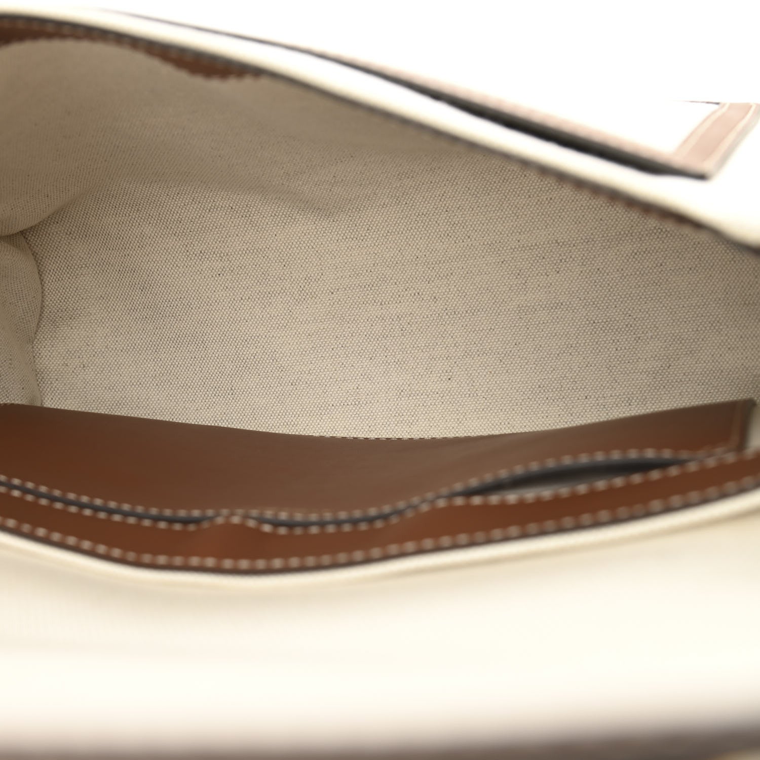 Burberry Canvas Horseferry Print Note Crossbody Bag Natural Tan 5 of 12
