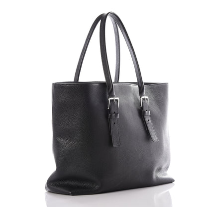 Louis Vuitton Taurillon Cabas Voyage Tote Black 2 of 12