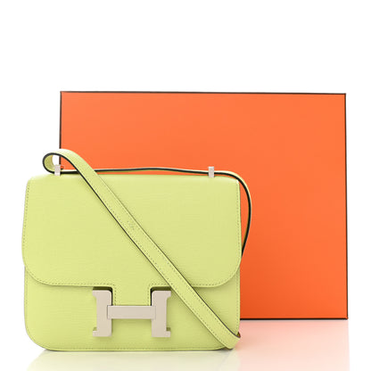 Hermes Chevre Mysore Constance 18 Jaune Bourgeon 14 of 14