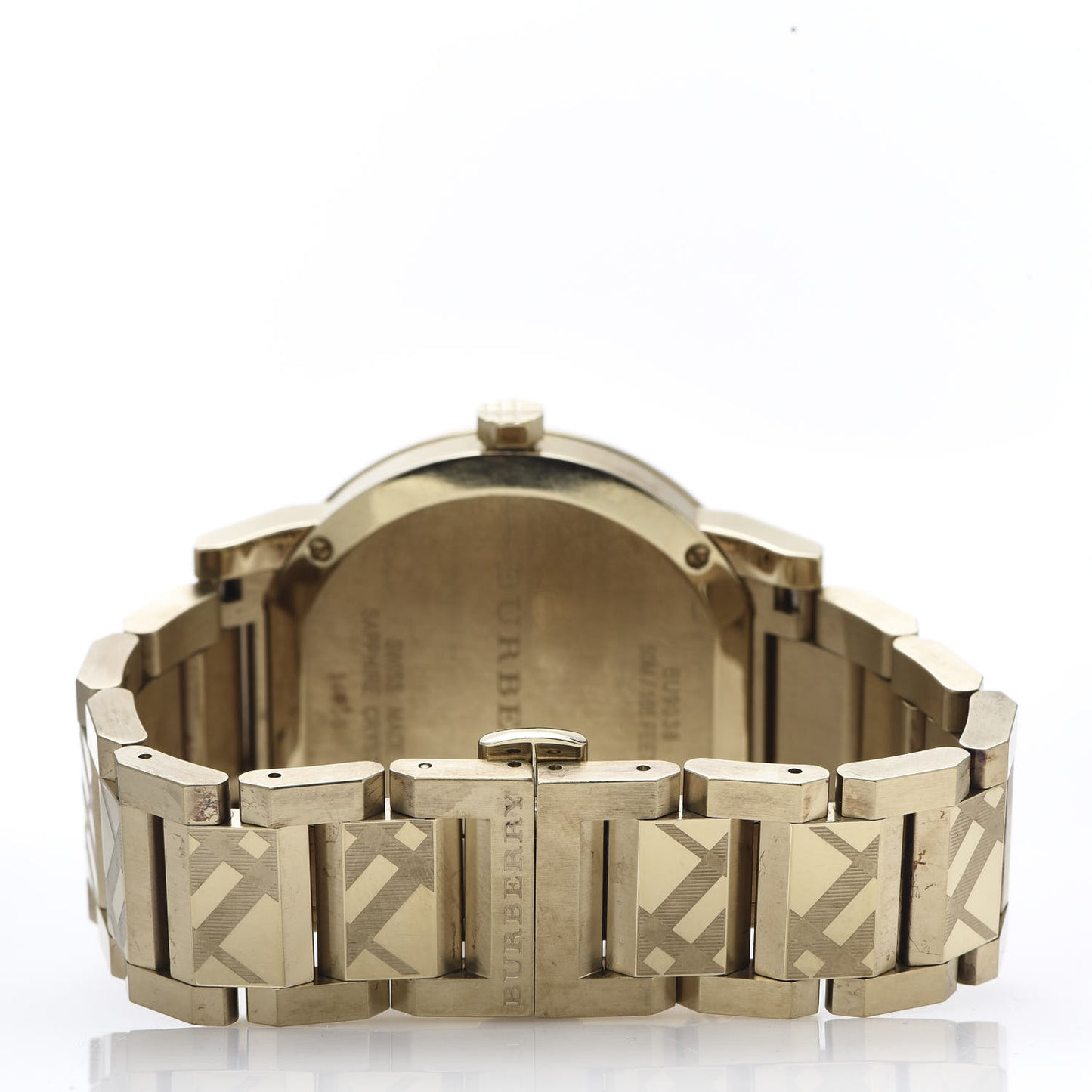 Stainless Steel 38mm The City Quartz Watch Champagne BU9038