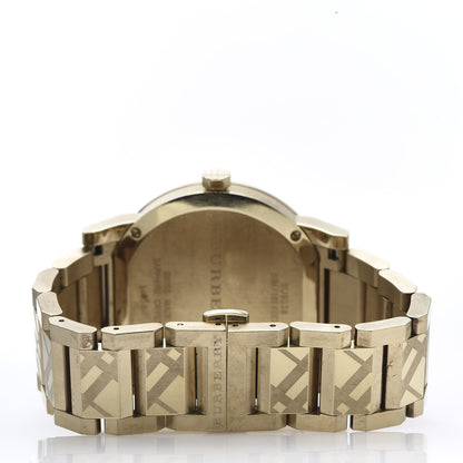 Burberry Stainless Steel 38mm The City Quartz Watch Champagne BU9038 4 of 8