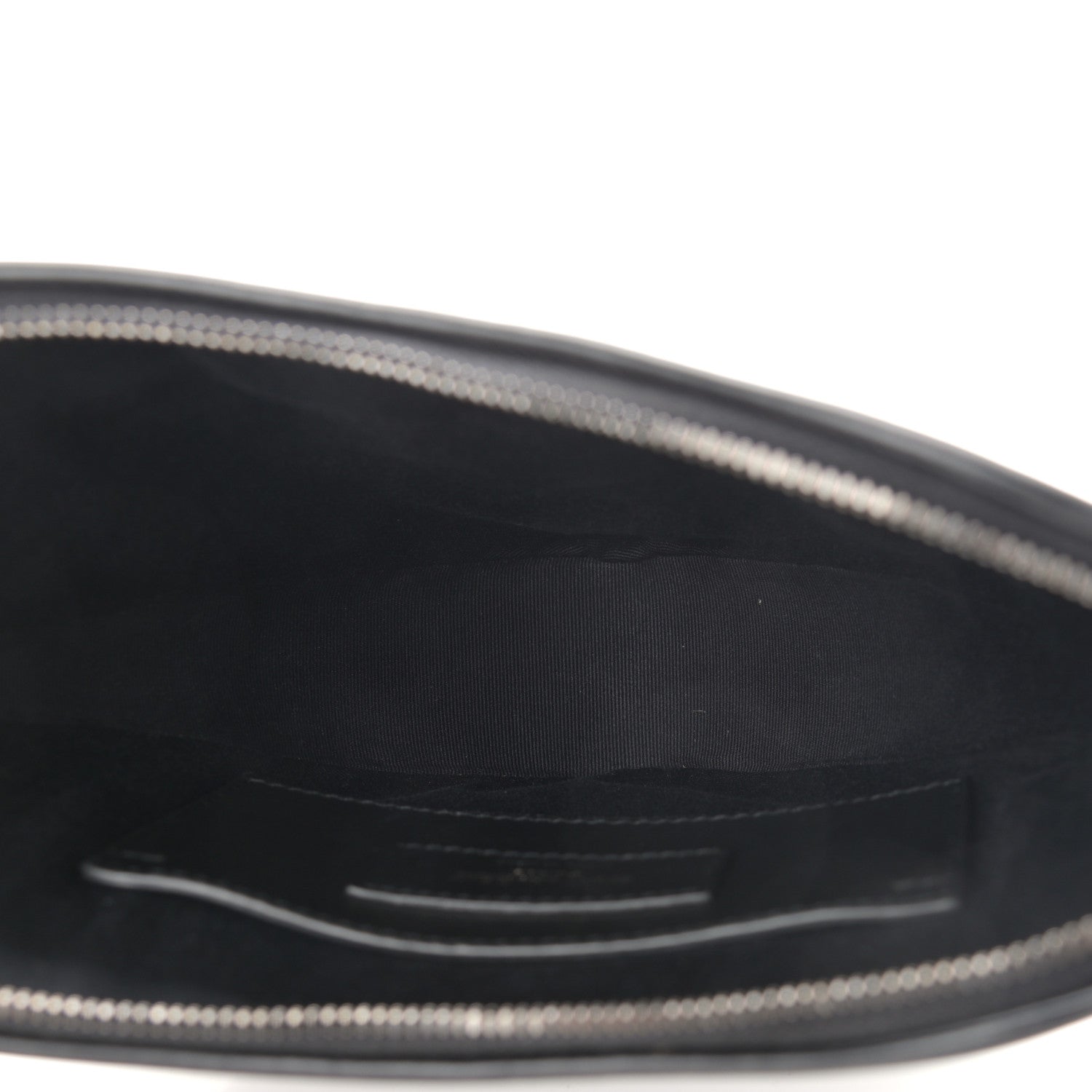 Saint Laurent Calfskin Heart Monogram Crossbody Black 8 of 12