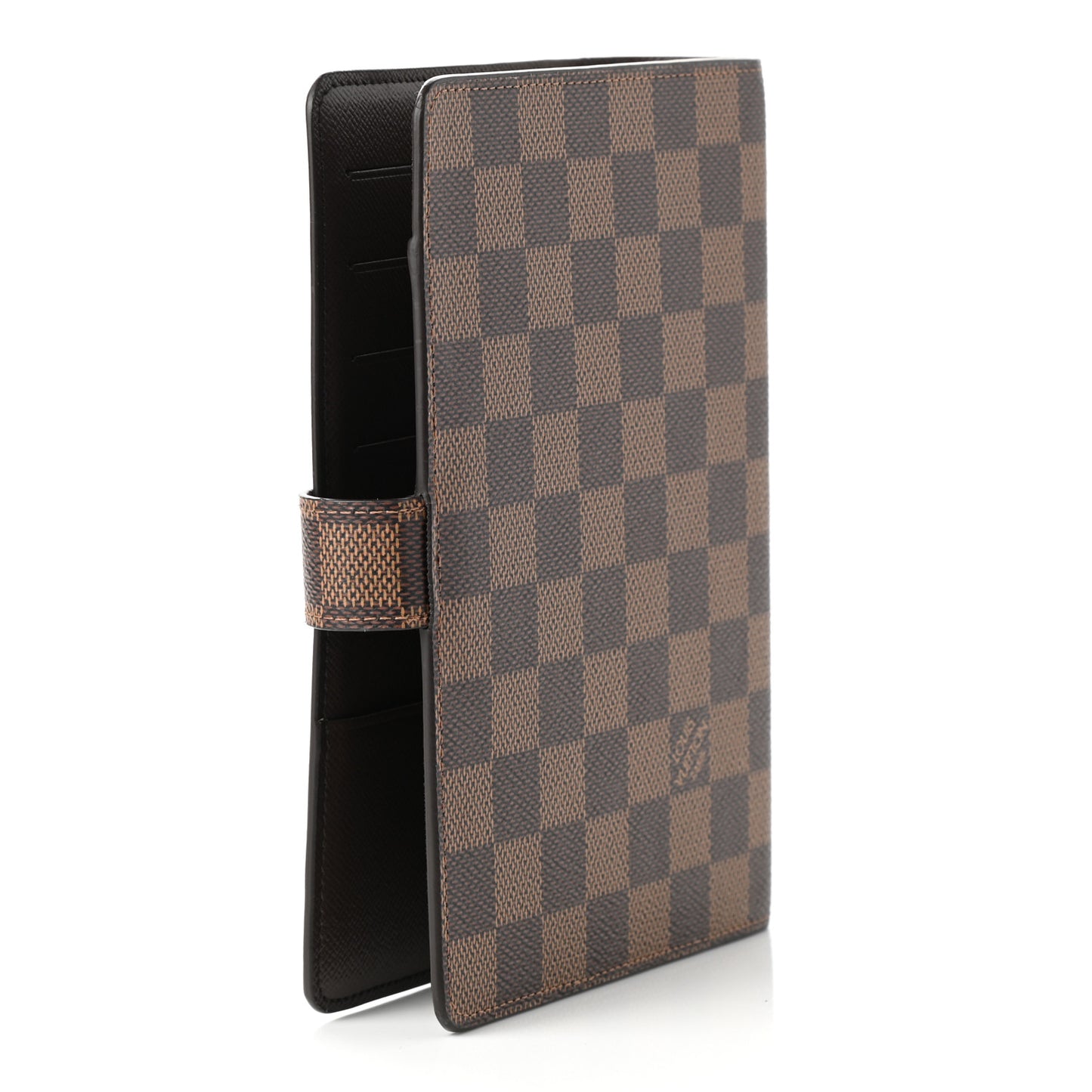 Damier Ebene Medium Ring Agenda Cover