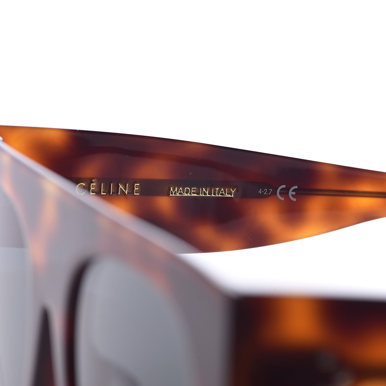 Celine Shadow Sunglasses CL40012I Tortoise 6 of 6