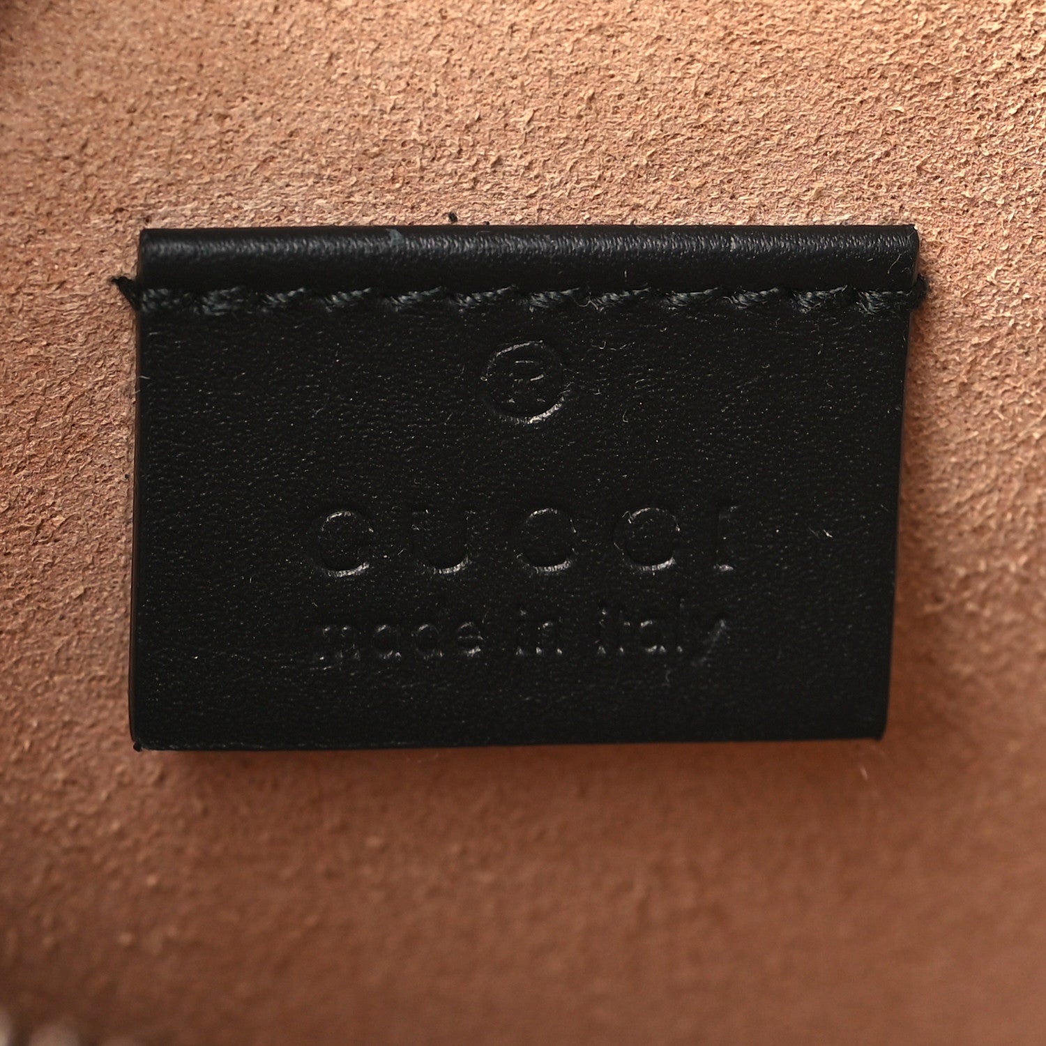 Gucci Calfskin GucciGhost Life is Gucci Zip Pouch Black 7 of 9