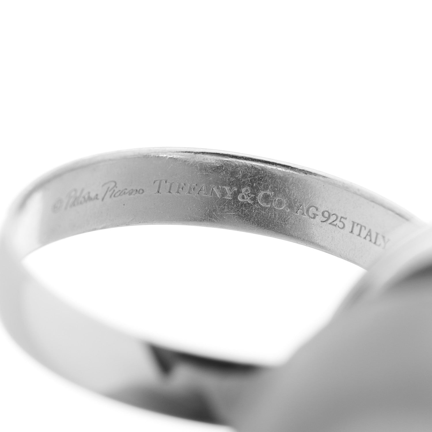 Tiffany Sterling Silver Paloma Picasso Melody 5 Band Ring 53 6.5 5 of 6