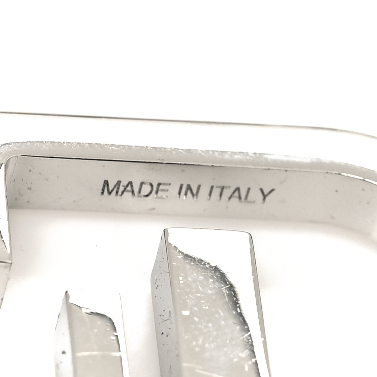 Fendi Metal Mini Strap You Silver 4 of 4