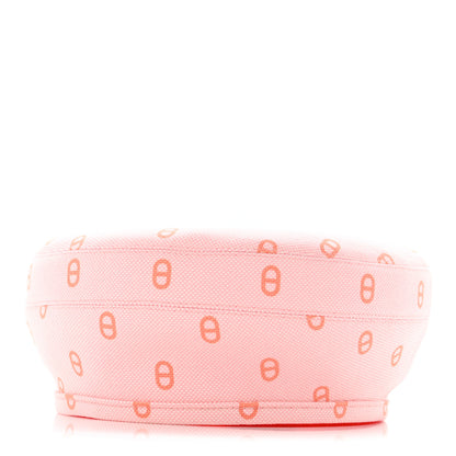 Hermes Canvas Womens Saint-Honore Chaine d'Ancre Beret 57 Rose Pop 1 of 9