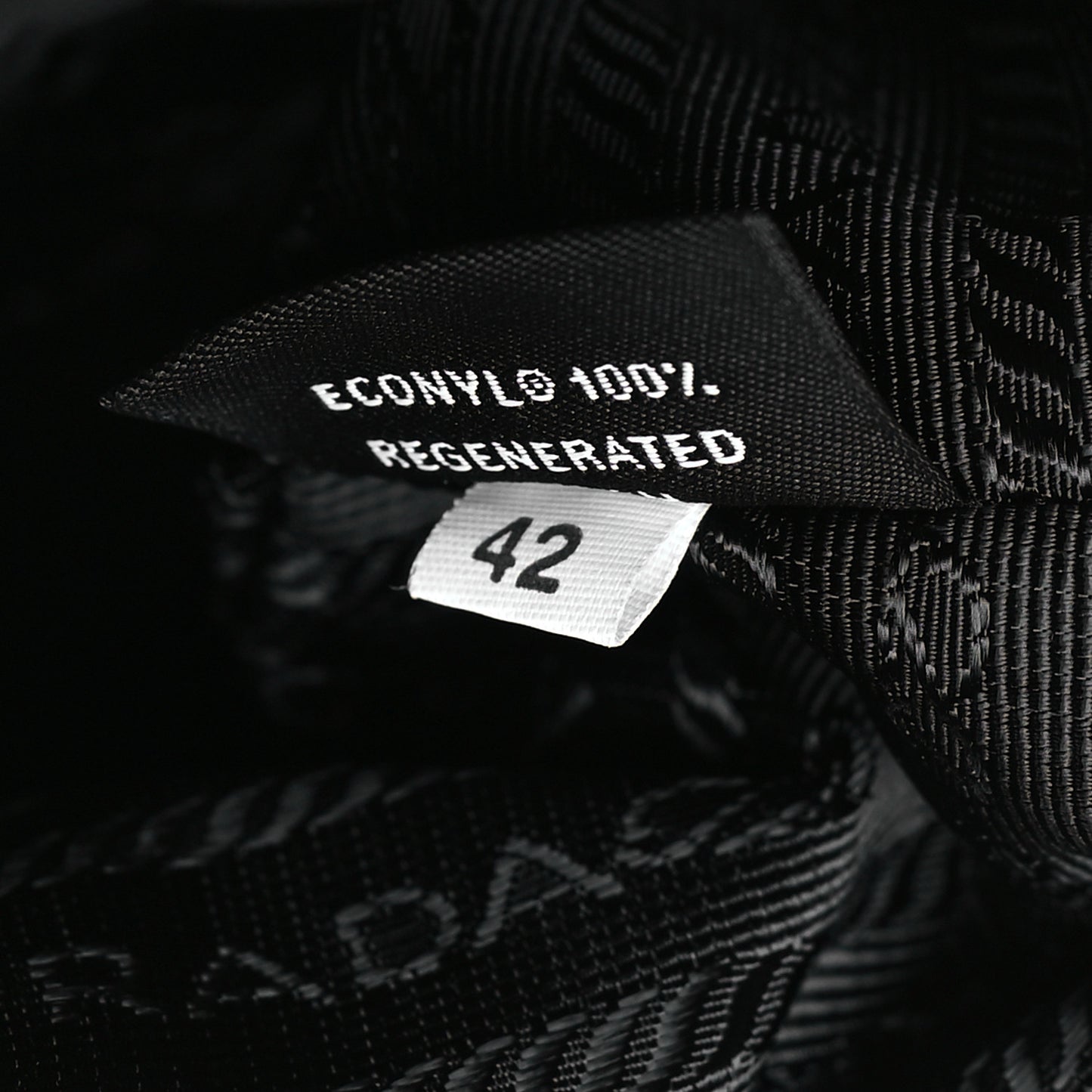 Re-Nylon Saffiano Mini Re-Edition 1978 Bucket Bag Black