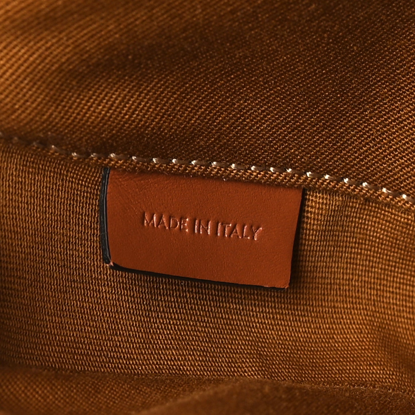 Triomphe Canvas Triangle Crossbody Bag Tan