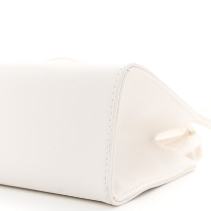 Telfar Vegan Leather Small Shopping Bag White 11 of 12