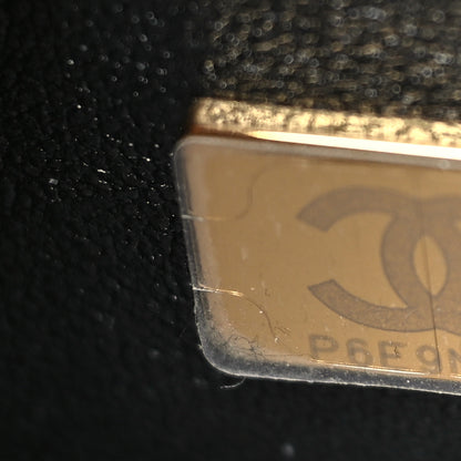 Chanel Lambskin Quilted CC In Love Heart Bag Black 7 of 9