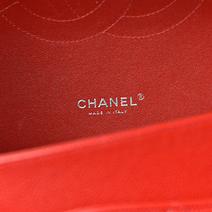 Chanel Caviar Quilted Maxi Double Flap Red 6 of 13