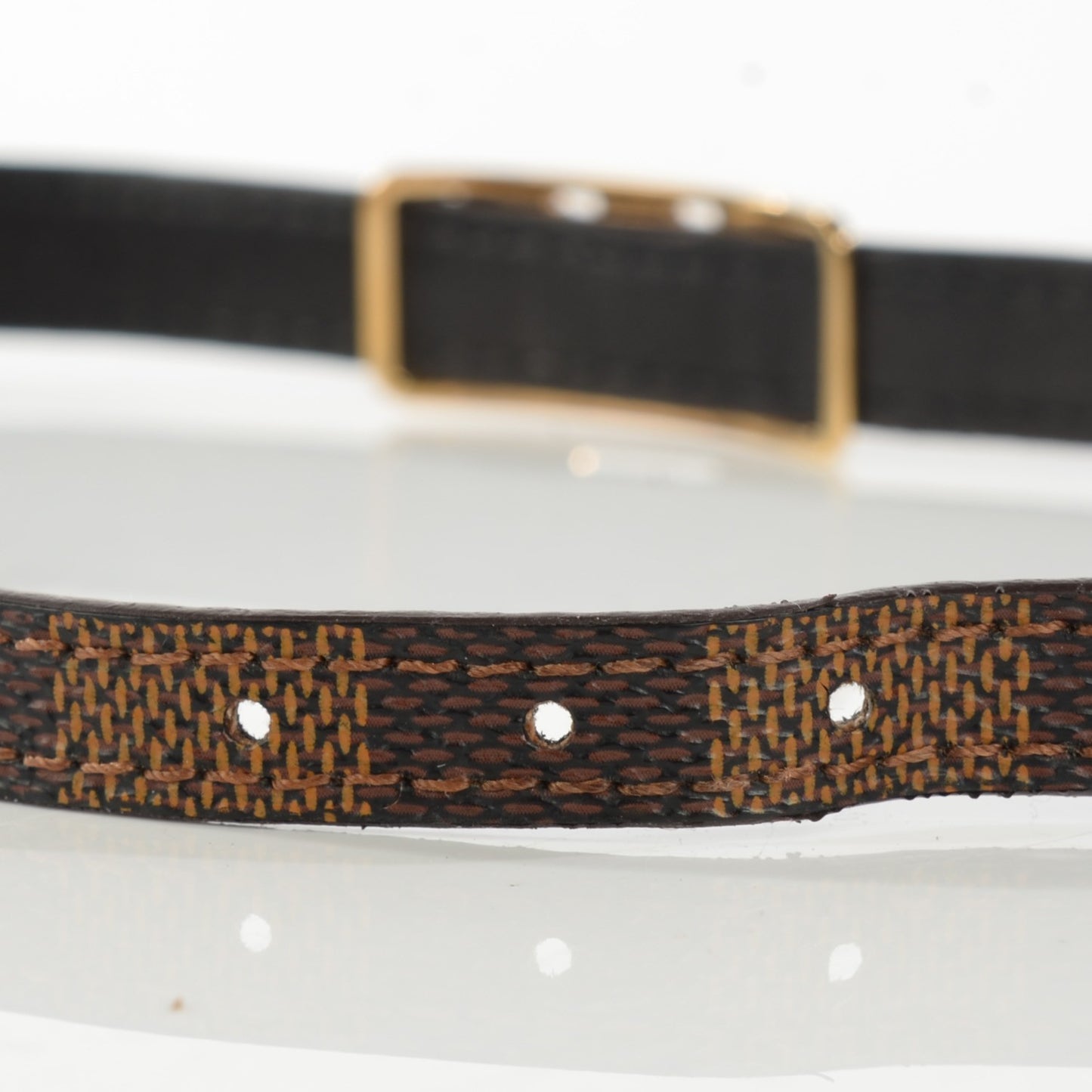 Damier Ebene Sign It Bracelet