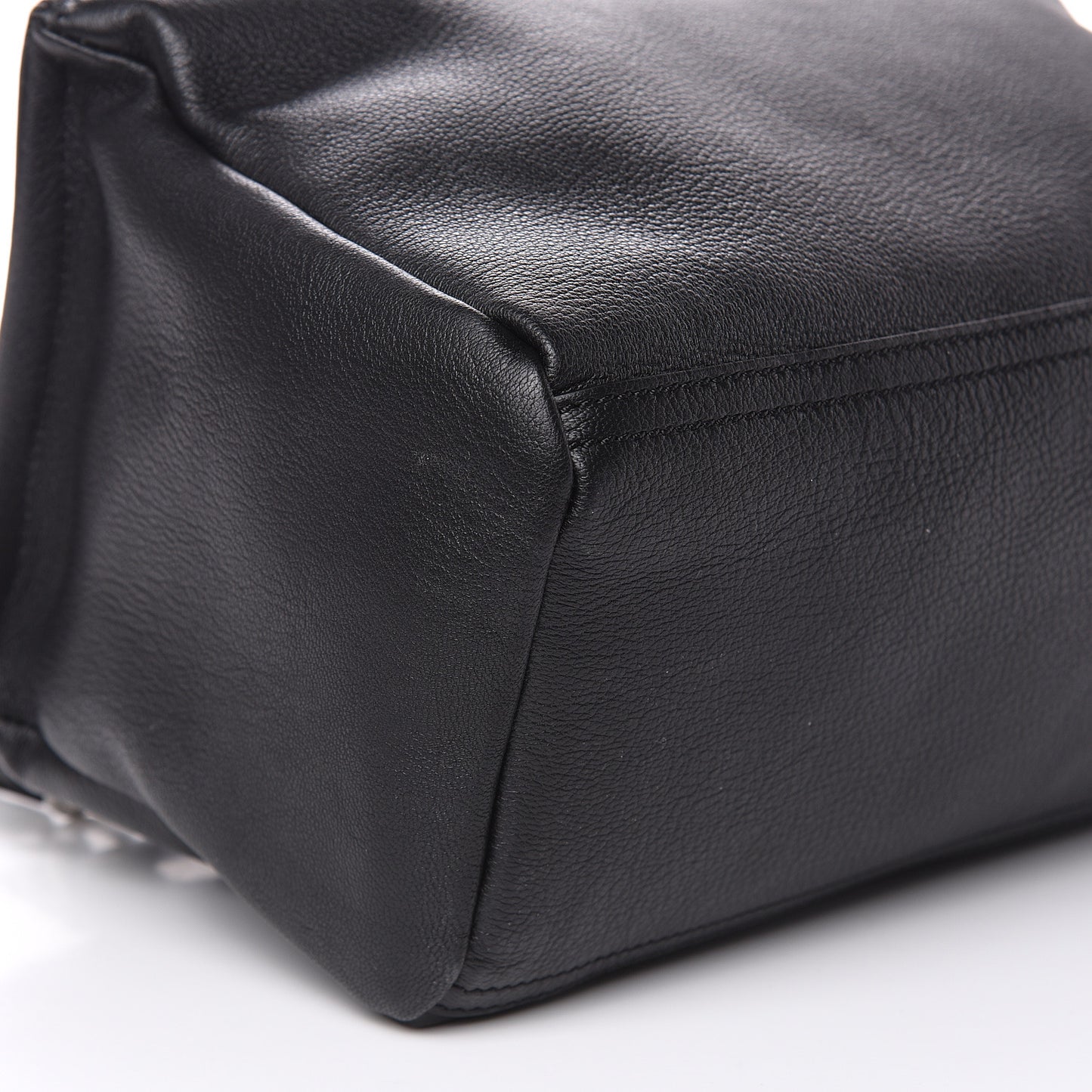 Sugar Goatskin Small Pandora Black