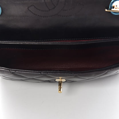 Chanel Lambskin Quilted Medium Trendy CC Flap Black 5 of 13
