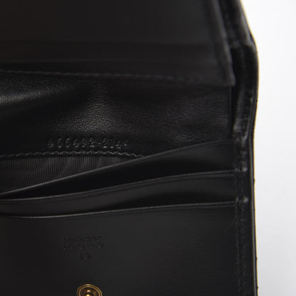 Gucci Calfskin Matelasse GG Marmont Card Case Wallet Black 6 of 7