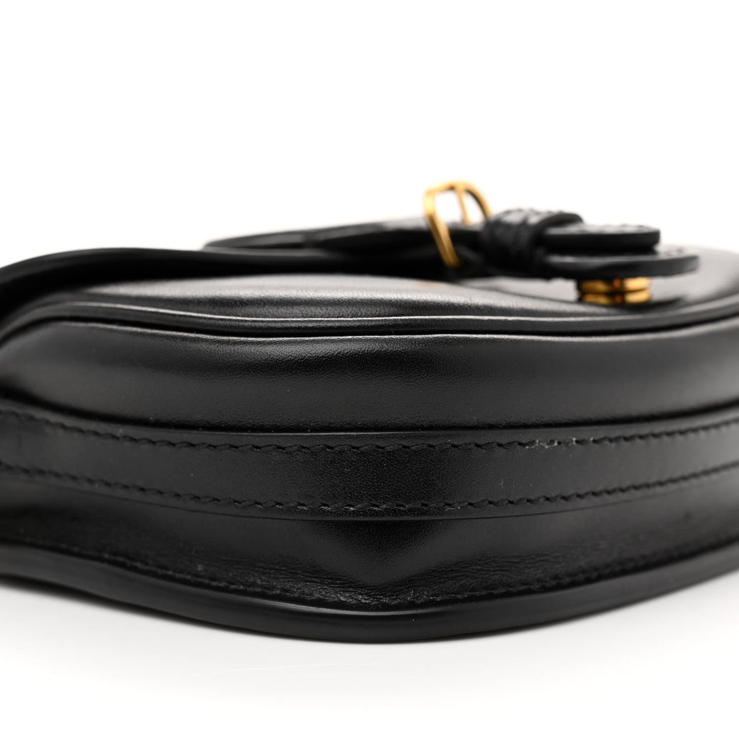 Box Calfskin Micro Bobby Bag Black