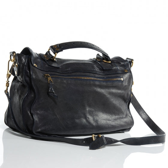 Proenza Schouler Lambskin PS1 Medium Satchel Marine 3 of 12