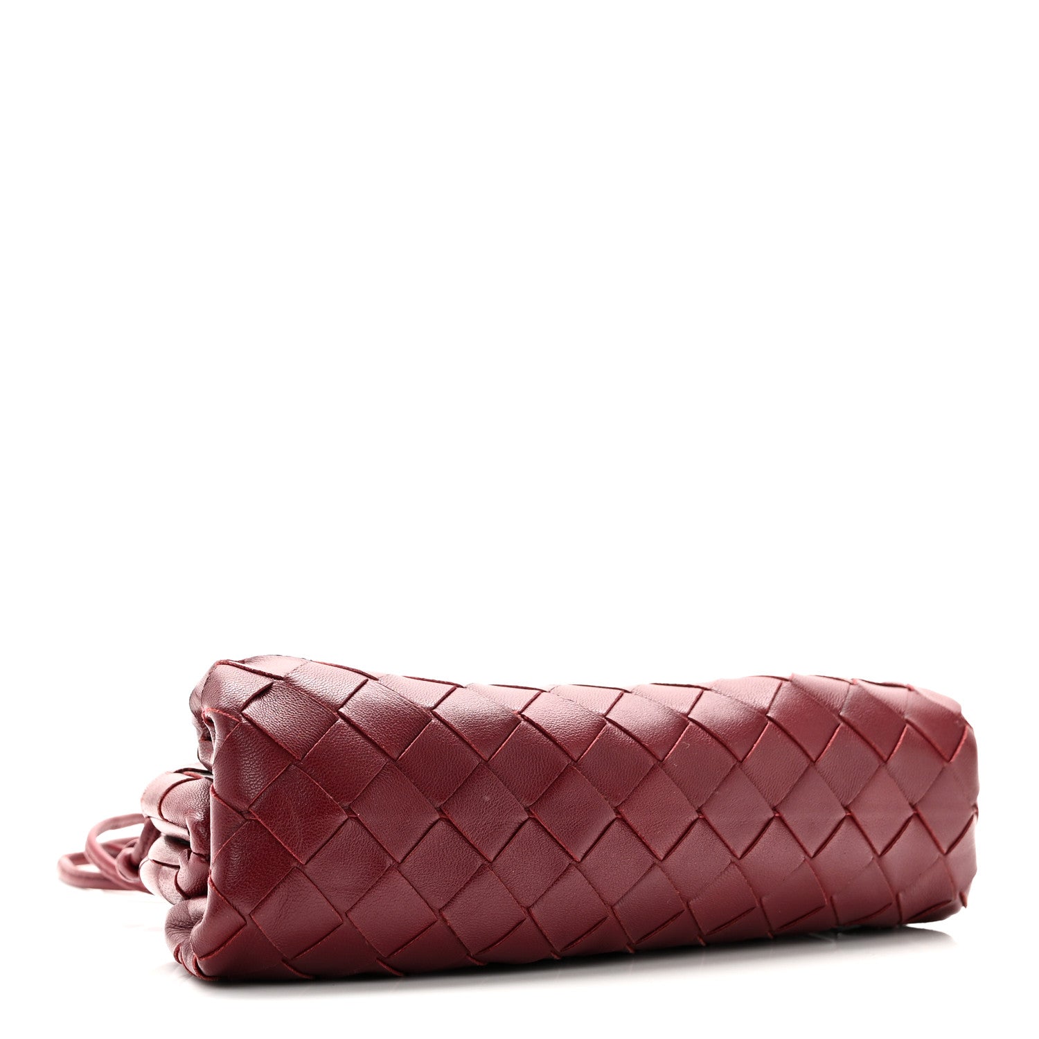 Bottega Veneta Nappa Intrecciato The Mini Pouch Bordeaux 4 of 9