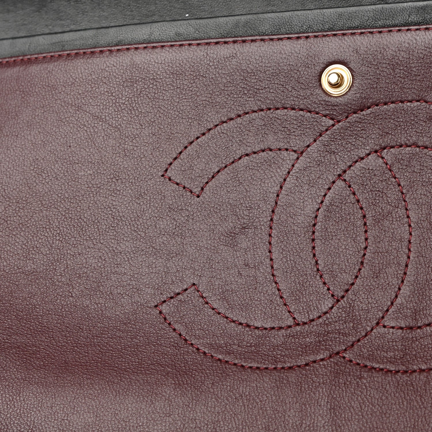Chanel Lambskin Quilted Maxi Double Flap Black 11 of 22