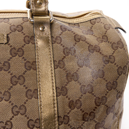 Gucci GG Plus Monogram Medium Joy Boston Gold 12 of 16