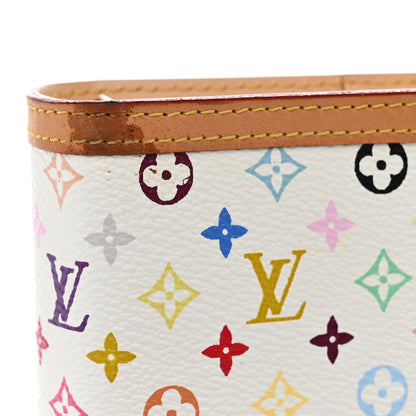 Louis Vuitton Monogram Multicolor Large Ring Agenda Cover White 8 of 9