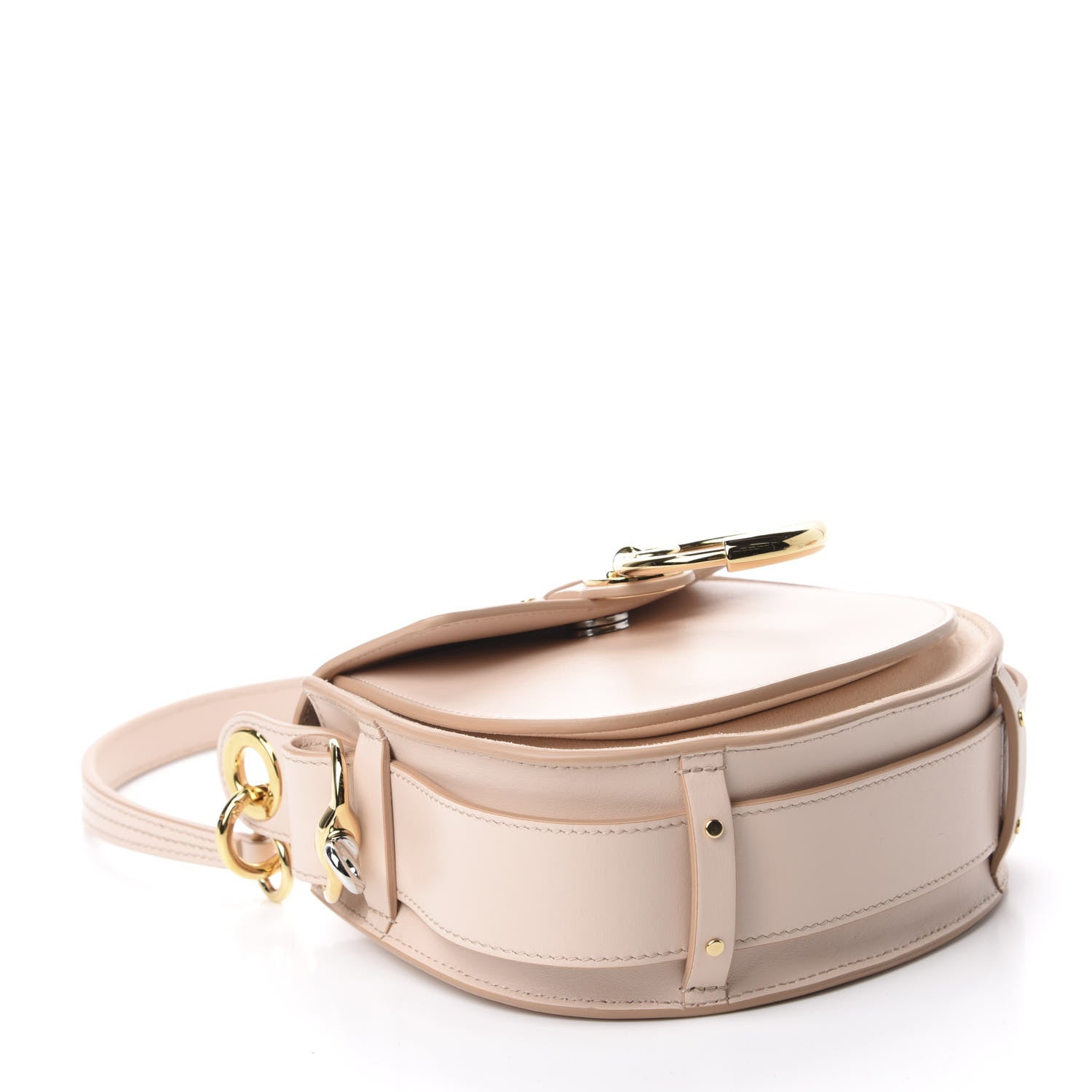 Chloe Calfskin Small Tess Bag Biscuit Pink 4 of 9