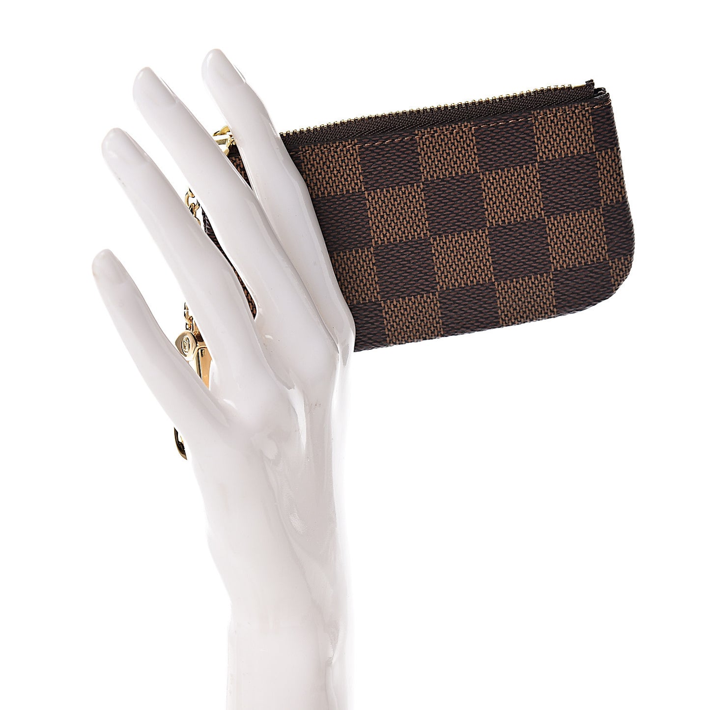 Damier Ebene Key Pouch