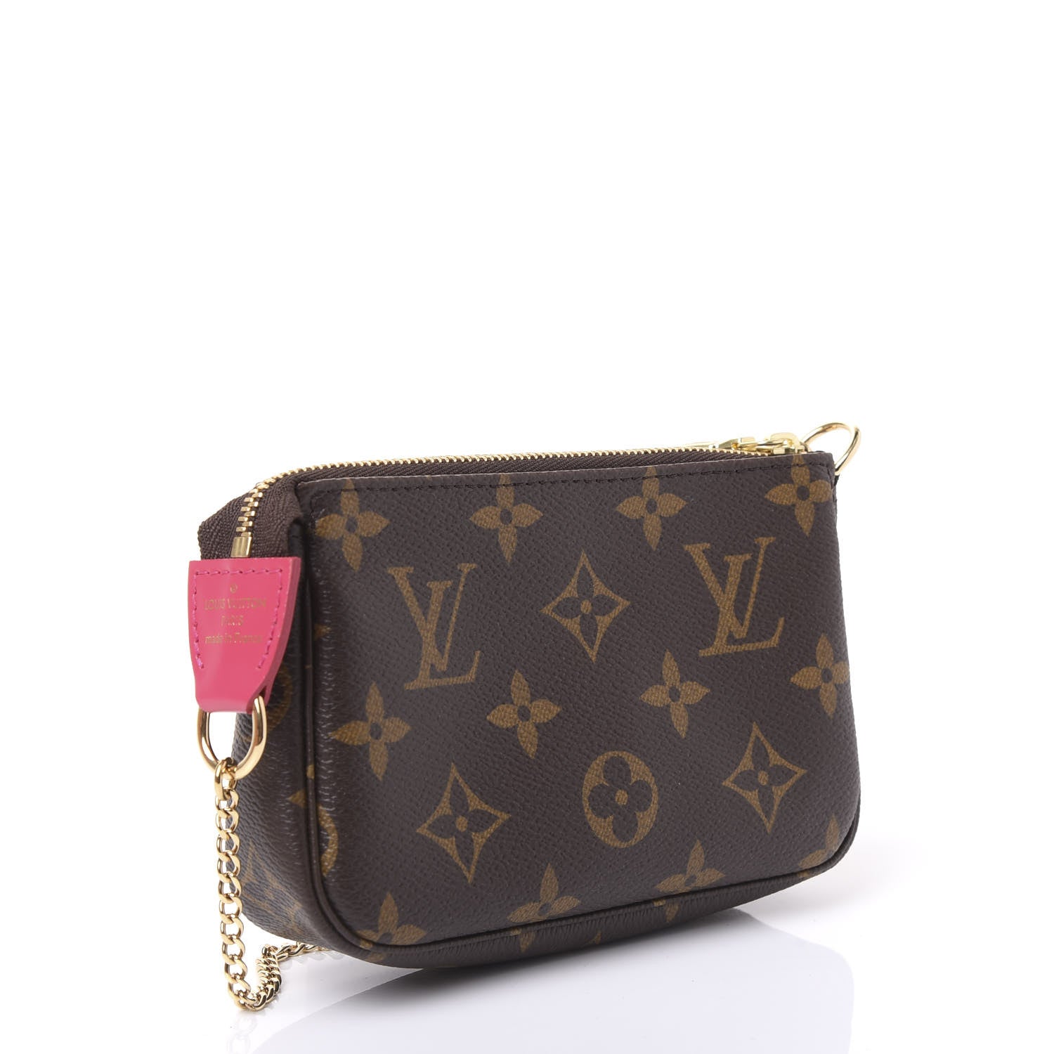 Louis Vuitton Monogram 2020 Christmas Animation Roller Coaster Mini Pochette Accessories Pivoine 2 of 10