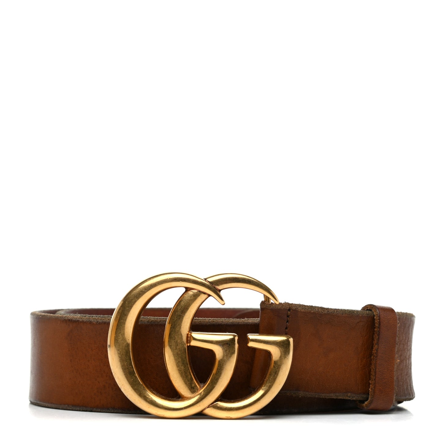 Faded Calfskin Double G 40mm Belt 95 38 Cuir