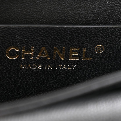 Chanel Caviar Quilted Mini Top Handle Flap Black 7 of 15