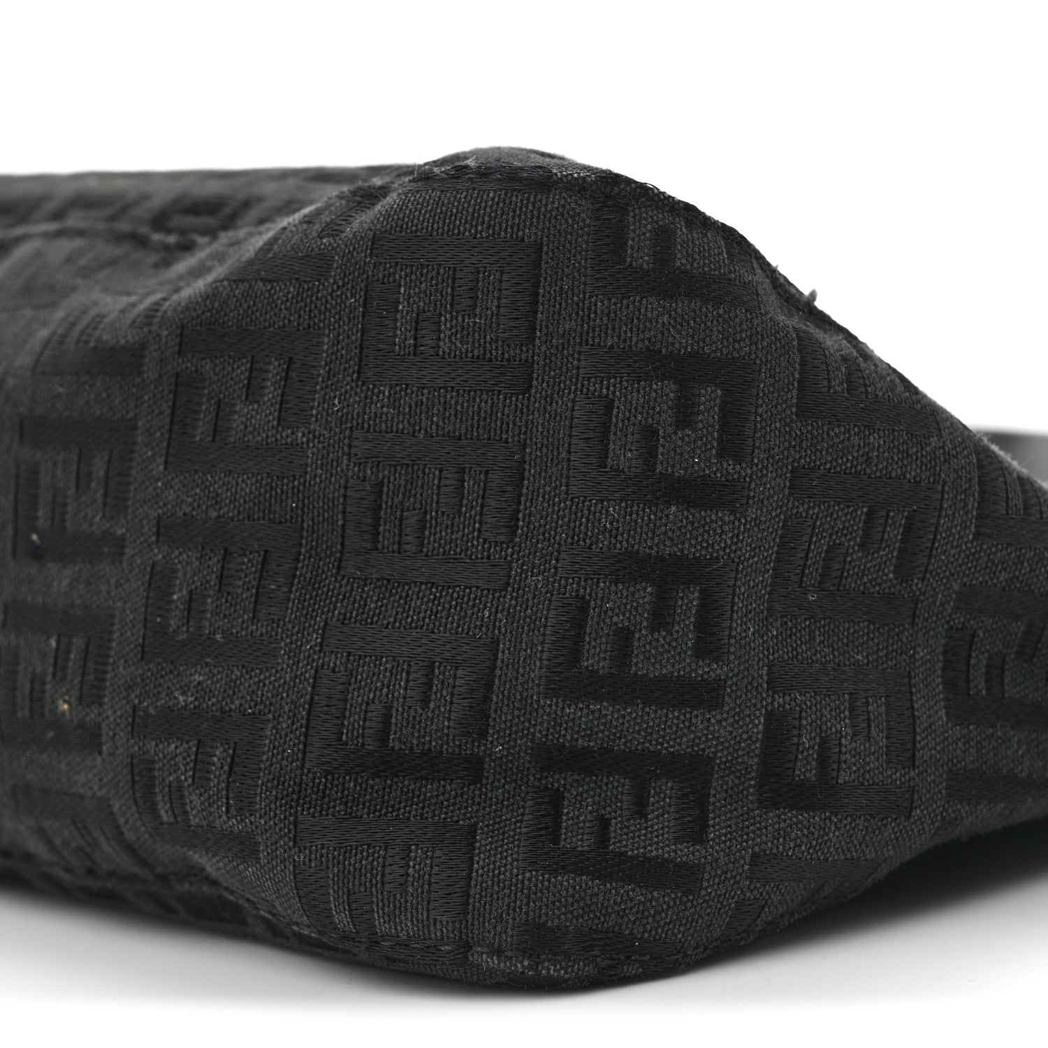 Fendi Zucchino Baguette Black 10 of 17