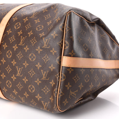 Louis Vuitton Monogram Keepall Bandouliere 55 7 of 13