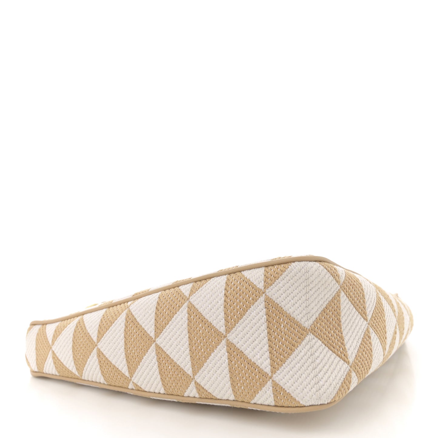 Jacquard Triangolo Symbole Embroidered Mini Triangle Bag Corda Talco