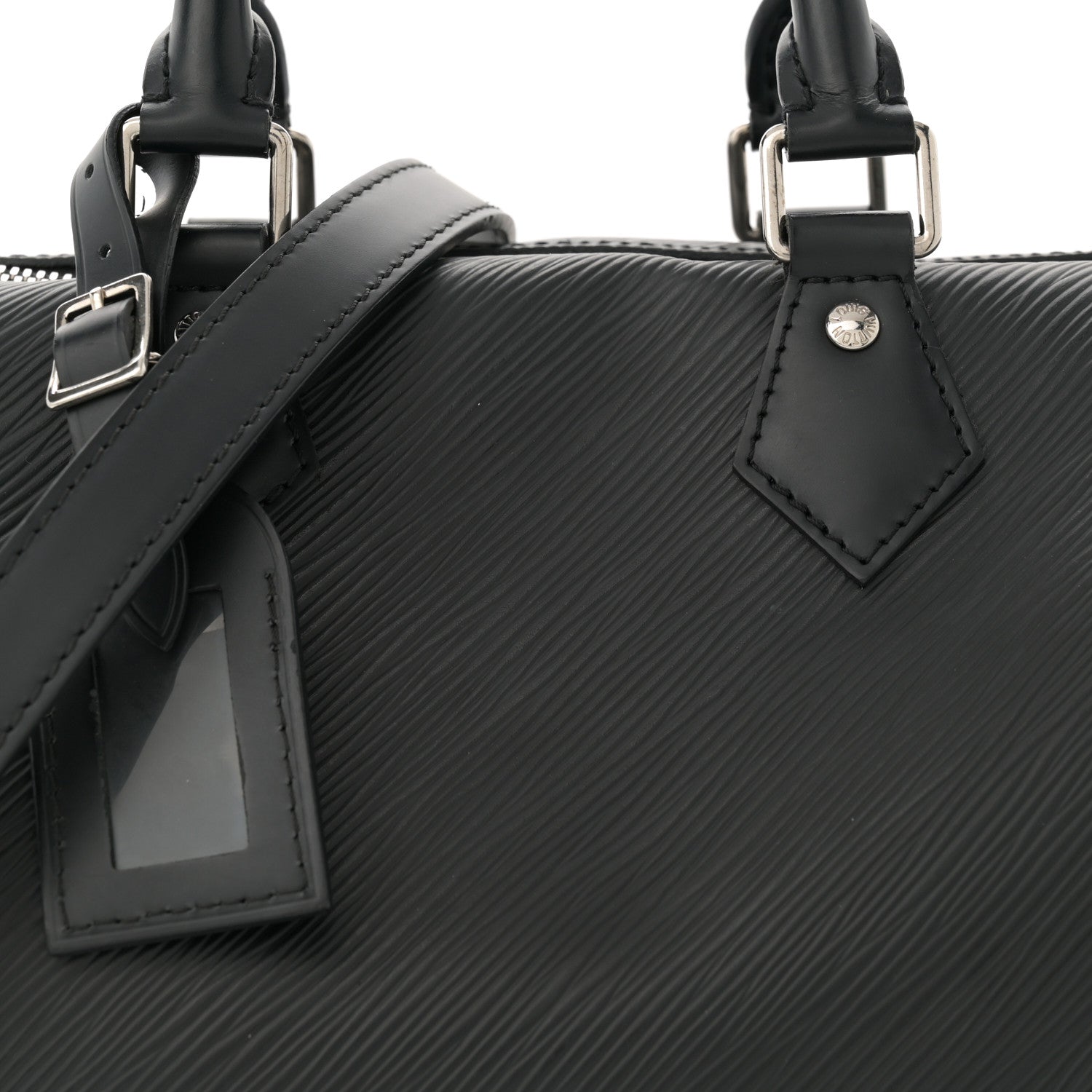 Louis Vuitton Epi Speedy Bandouliere 25 Black 8 of 14