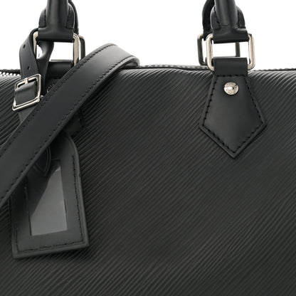 Louis Vuitton Epi Speedy Bandouliere 25 Black 8 of 14