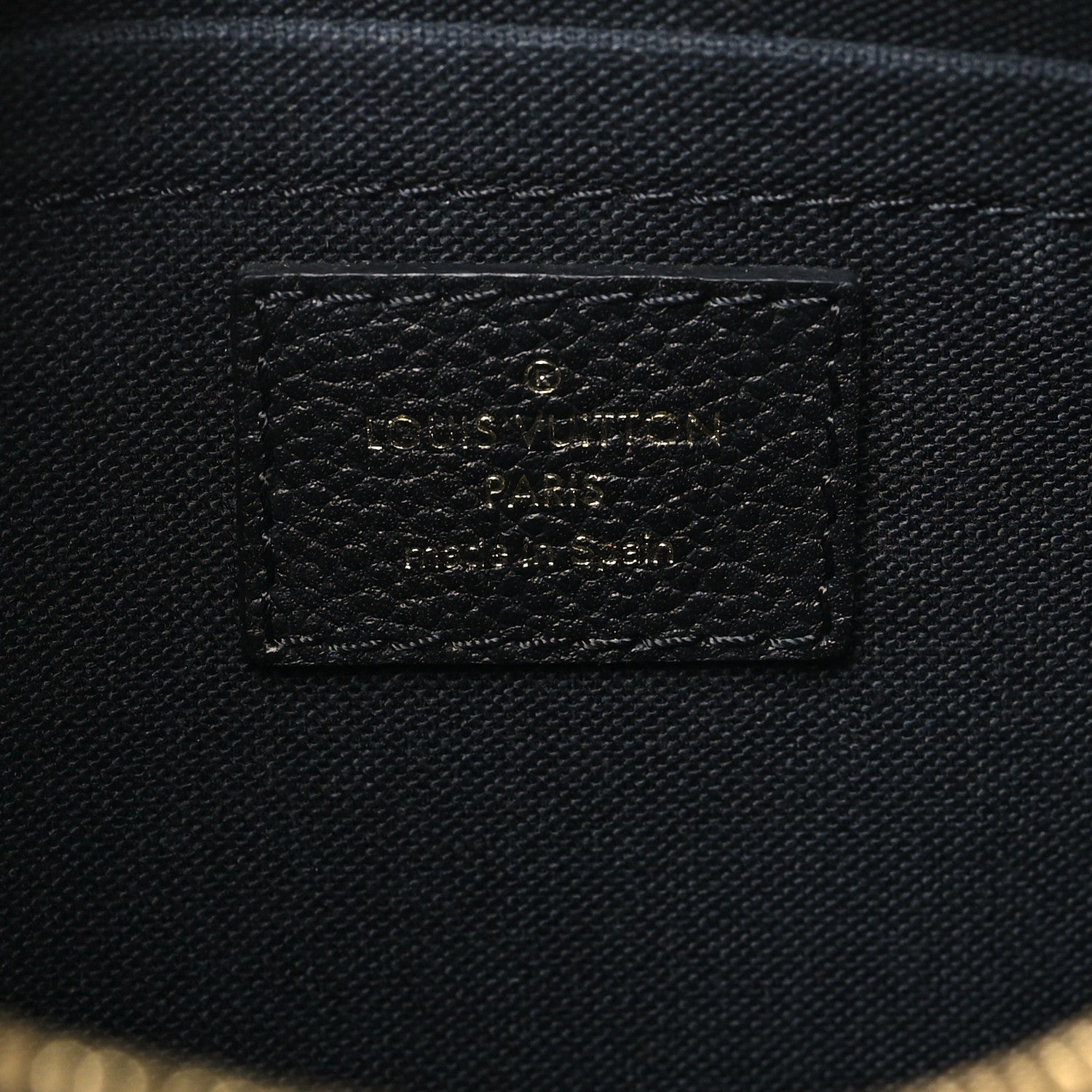 Louis Vuitton Monogram Pallas Clutch Black 6 of 9