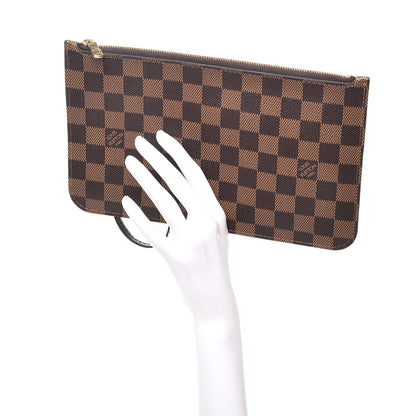 Louis Vuitton Damier Ebene Neverfull MM GM Pochette 2 of 8