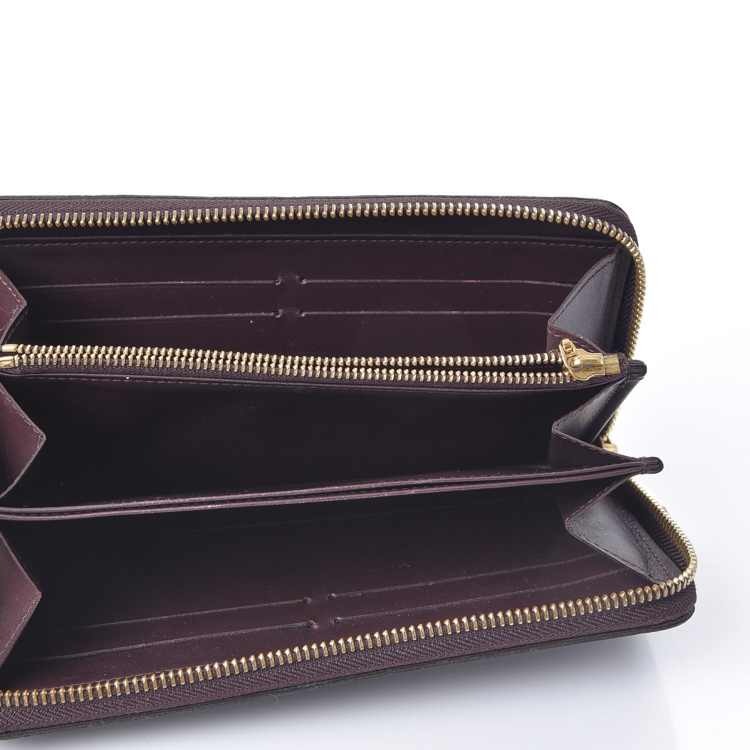 Louis Vuitton Vernis Zippy Wallet Amarante 5 of 10