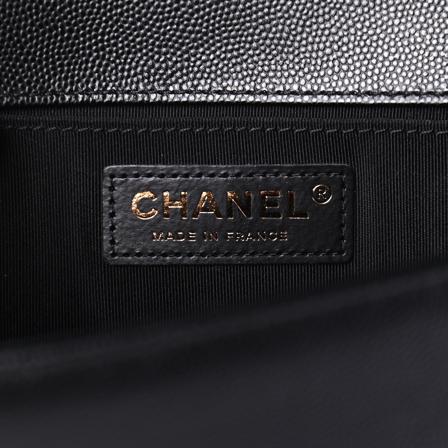Chanel Caviar Quilted Medium Boy Flap Black 6 of 9