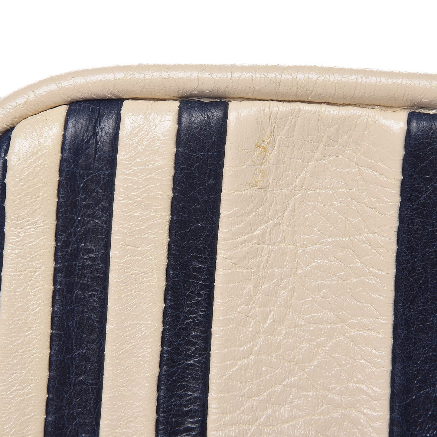 Agneau XS Cushion Square Crossbody Beige Night Bleu