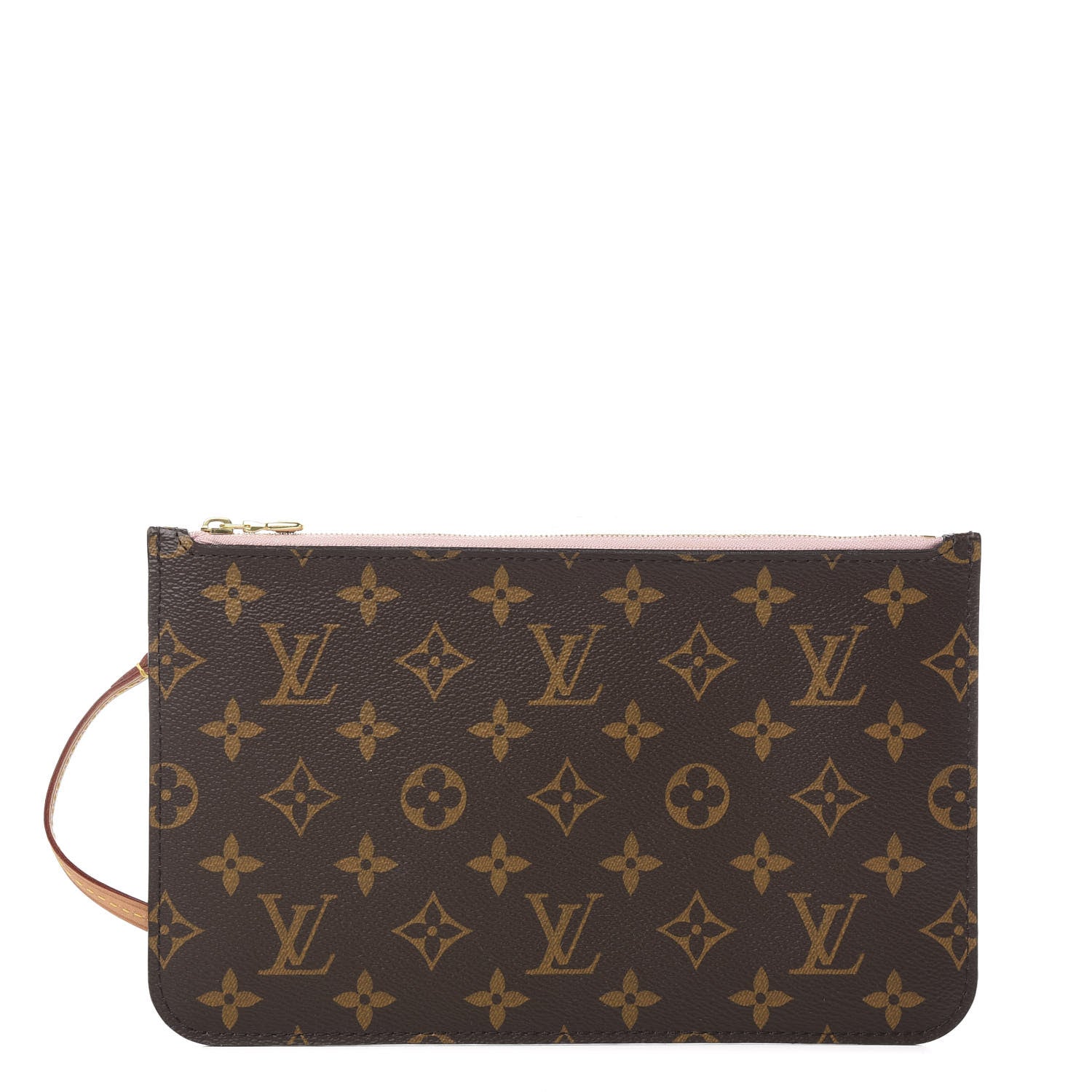 Louis Vuitton Monogram Neverfull MM GM Pochette Rose Ballerine 1 of 7