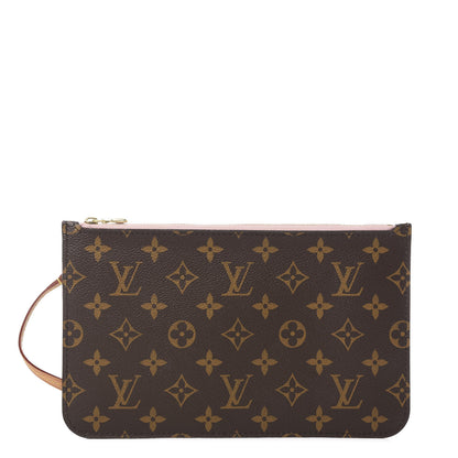 Louis Vuitton Monogram Neverfull MM GM Pochette Rose Ballerine 1 of 7